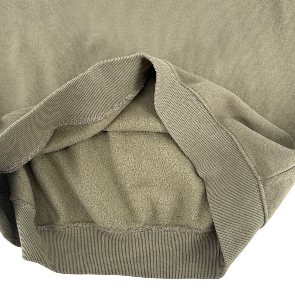 Vintage 90s Crew Neck Capri Italy Sweatshirt Olive Green Embroidered Nautical XL - Picture 7 of 9